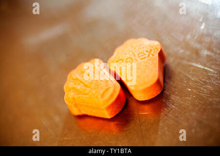 Extasy mdma macro background fine art in high quality prints Stock Photo