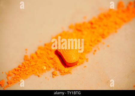 Extasy mdma macro background fine art in high quality prints Stock Photo