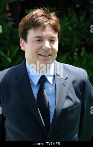 Actor Mike Myers, the voice of Shrek in the animated motion picture comedy 'Shrek Forever After', attends the premiere of the film in Los Angeles on May 16, 2010.     UPI/Jim Ruymen Stock Photo