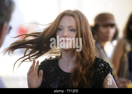 Cast member Julianne Moore attends the premiere of the film 'The Kids are All Right' in Los Angeles on June 17, 2010. (UPI Photo/ Phil McCarten) Stock Photo