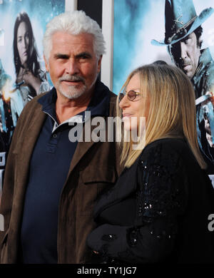 James Brolin and Barbra Streisand attend the premiere of the motion picture western thriller 'Jonah Hex', at the Arclight Cinerama Dome in the Hollywood section of Los Angeles on June 17, 2010.   UPI/Jim Ruymen Stock Photo