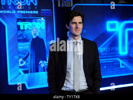 Joseph Kosinski, who directed the motion picture sci-fi thriller 'TRON: Legacy', attends the world premiere of the film at the El Capitan Theatre in the Hollywood section of Los Angeles on December 11, 2010.  UPI/Jim Ruymen Stock Photo