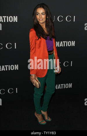 Actress Camilla Belle arrives at the Gucci/RocNation Pre-Grammy Brunch held at the Soho House in West Hollywood on February 12, 2011.    UPI/Jonathan Alcorn Stock Photo