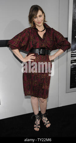 Cast member Vera Farmiga attends the premiere of the film 'Source Code' at the Arclight Theatre in the Hollywood section of Los Angeles on March 28, 2011.      UPI/Phil McCarten Stock Photo