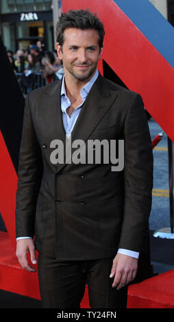 Bradley Cooper, a cast member in the motion picture comedy 'The Hangover Part II', arrives for the premiere of the film at Grauman's Chinese Theatre in the Hollywood section of Los Angeles on May 19, 2011.  UPI/Jim Ruymen Stock Photo