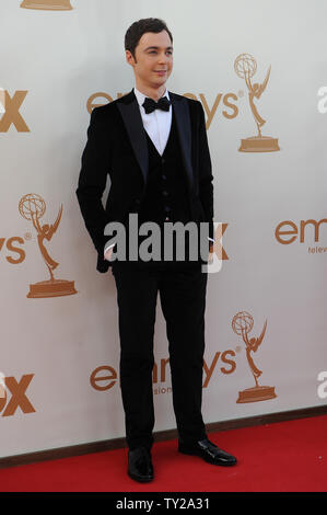 Jim Parsons arrives at the 63rd Primetime Emmy Awards at the Nokia Theatre in Los Angeles on September 18, 2011.   UPI/Jayne Kamin Oncea Stock Photo