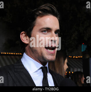 Matt Bomer, a cast member in the motion picture sci-fi thriller 'In Time', attends the premiere of the film at the Regency Village Theatre in the Westwood section of Los Angeles on October 20, 2011.  UPI/Jim Ruymen Stock Photo