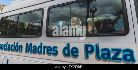 BUENOS AIRES, ARGENTINA - MARCH 17, 2017: Mothers of the Plaza de Mayo Stock Photo