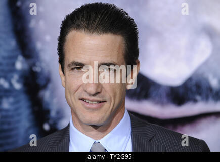 Cast member Dermot Mulroney attends the premiere of the film 'The Grey' at Regal Cinemas, L.A. Live in Los Angeles on January 11, 2012.      UPI/Phil McCarten Stock Photo