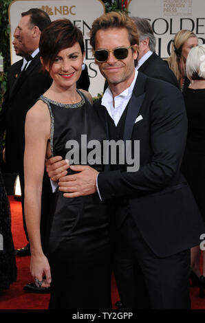 GUY PEARCE & KATE MESTITZ.ACTOR & WIFE.FILM FESTIVAL, VENICE, ITALY.05 ...