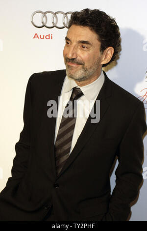 Producer Chuck Lorre arrives for the Academy of Television Arts & Sciences 21st Annual Hall of Fame Ceremony at the Beverly Hills Hotel in Beverly Hills, California on March 1, 2012.   UPI/Jonathan Alcorn Stock Photo