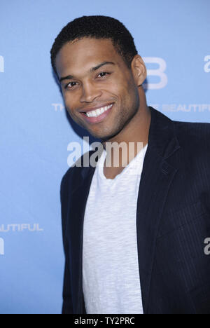 Cast member Texas Battle attends 'The Bold and the Beautiful' 25th Silver Anniversary Party in Los Angeles on March 10, 2012.      UPI/Phil McCarten Stock Photo