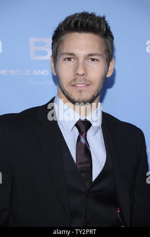 Cast member Scott Clifton attends 'The Bold and the Beautiful' 25th Silver Anniversary Party in Los Angeles on March 10, 2012.      UPI/Phil McCarten Stock Photo