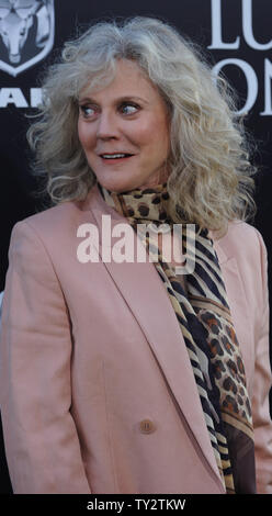 Blythe Danner, a cast member in the motion picture drama 'The Lucky One', attends the premiere of the film at Grauman's Chinese Theatre in the Hollywood section of Los Angeles on April 16, 2012.   UPI/Jim Ruymen Stock Photo