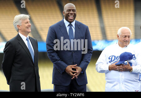 Former Los Angeles Dodgers known as The Infield Ron Cey (L to R