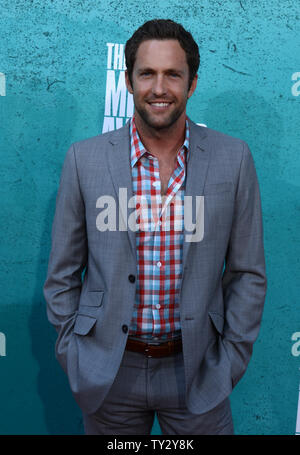 Actor Mike Faiola arrived at the MTV Movie Awards at the Gibson Amphitheatre in Universal City, California on June 3, 2012.  UPI/Jim Ruymen