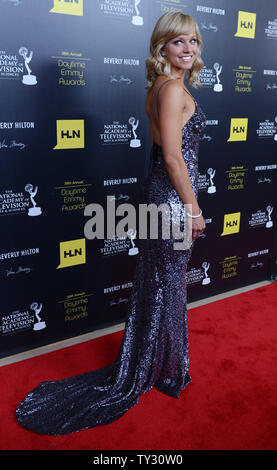 Actress Tiffany Coyne attends the 39th annual Daytime Emmy Awards in Beverly Hills, California on June 23, 2012.  UPI/Jim Ruymen Stock Photo