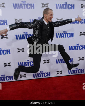 Doug Jones, a cast member in the motion picture sci-fi comedy 'The Watch', attends the premiere of the film at Grauman's Chinese Theatre in the Hollywood section of Los Angeles on July 23, 2012.  UPI/Jim Ruymen Stock Photo