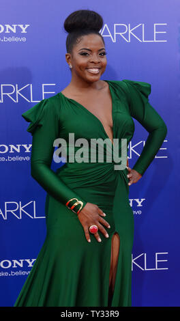 Bre'ly Evans Los Angeles Premiere of 'Sparkle' - Inside Arrivals Los