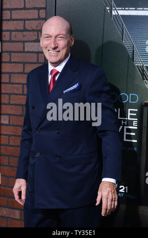 Ed Lauter, a cast member in the motion picture drama 'Trouble with the Curve', attends the premiere of the film at the Village Theatre in Los Angeles on September 19, 2012.  UPI/Jim Ruymen Stock Photo