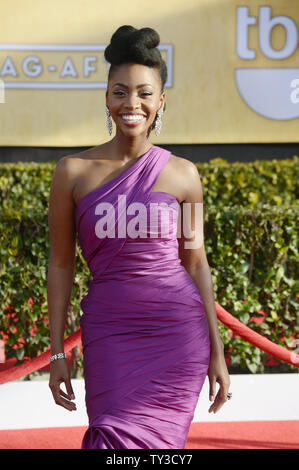 Actress Teyonah Parris arrives at the 19th Annual Screen Actors Guild ...