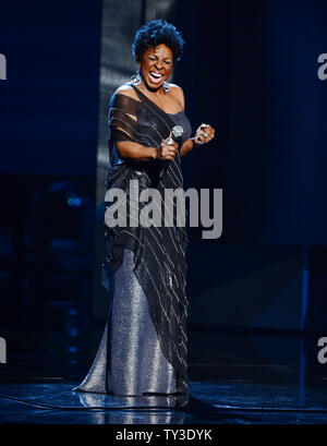 Singer Gladys Knight performs onstage during the 44th NAACP Image