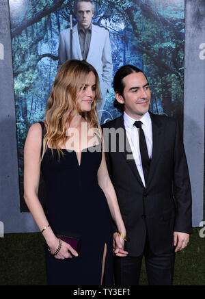 Composer Dhani Harrison and his wife Sola Harrison attend the premiere of the motion picture romance drama 'Beautiful Creatures', at TCL Chinese Theatre in the Hollywood section of Los Angeles on February 6, 2013.  UPI/Jim Ruymen Stock Photo