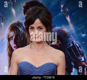 Stephanie Szostak, a cast member in the motion picture sci-fi thriller