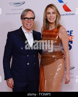 Designer Tommy Hilfiger and his wife Dee Hilfiger attend the 20th annual Race To MS gala, themed 'Love To Erase MS', at the Hyatt Century Plaza in the Century