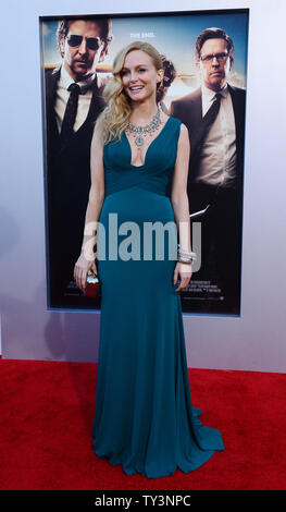 Heather Graham arrives for the premiere of 'The Hangover: Part III' at the Westwood Village Theater in the Westwood section of  Los Angeles on May 20, 2013.    UPI/Jim Ruymen Stock Photo