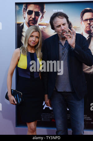 Kevin Nealon and wife Susan Yeagley arrive for the premiere of 'The Hangover: Part III' at the Westwood Village Theater in the Westwood section of  Los Angeles on May 20, 2013.    UPI/Jim Ruymen Stock Photo