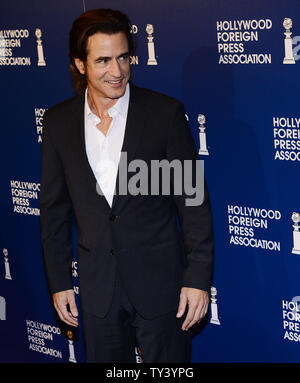 Actor Dermot Mulroney attends the Hollywood Foreign Press Association (HFPA) annual luncheon held at the Beverly Hilton Hotel in Beverly Hills, California on August 13, 2013.  Hollywood's top stars will help the HFPA give away a record $1.6 million to worthy causes during the event.    UPI/Jim Ruymen Stock Photo