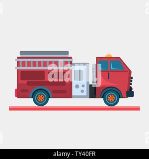 fire truck vector illustration Stock Vector