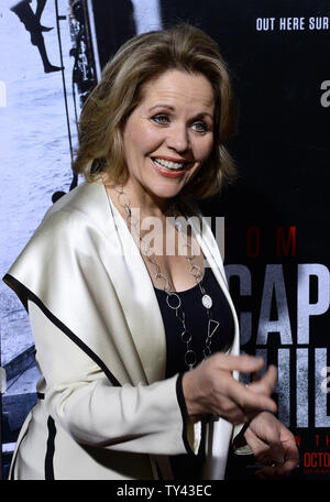 Opera singer Renee Fleming attends the premiere of the biographical motion picture thriller 'Captain Phillips' at the Academy of Motion Picture Arts & Sciences in Beverly Hills, California on September 30, 2013.  The film is the true story of Captain Richard Phillips and the U.S. flagged MV Maersk Alabama's 2009 hijacking by Somali pirates. The Alabama was the first American cargo ship to be hijacked in two hundred years.    UPI/Jim Ruymen Stock Photo
