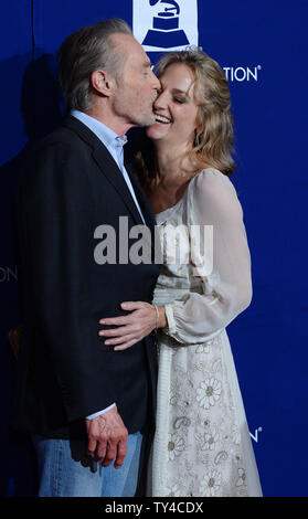 Musician J.D. Souther and actress Sylvia Jefferies attend A Song Is  Born', the 16th annual Grammy Foundation Legacy Concert held at the  Wilshire Ebell Theatre in Los Angeles on January 23, 2014.
