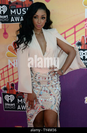 Singer Maya attends the I Heart Radio Music Awards at the Shrine
