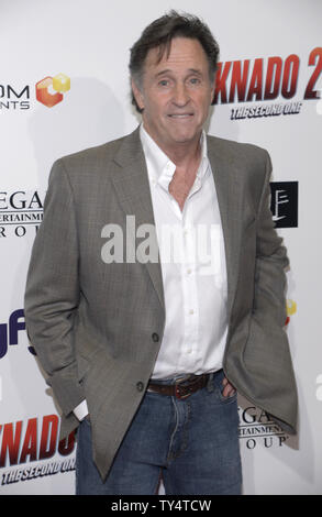 Actor Robert Hays attends a screening of 'Sharknado 2: The Second One' at the Regal Cinemas LA Live Theater in Los Angeles on August 21, 2014.      UPI/Phil McCarten Stock Photo