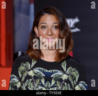 Cast member Maya Rudolph, the voice of Cass attends the premiere of the animated sci-fi motion picture comedy 'Big Hero 6' premiere at the El Capitan Theatre in the Hollywood section of Los Angeles on November 4, 2014. Storyline: is an action-packed comedy-adventure about the special bond that develops between Baymax, a plus-sized inflatable robot, and prodigy Hiro Hamada.  UPI/Jim Ruymen Stock Photo