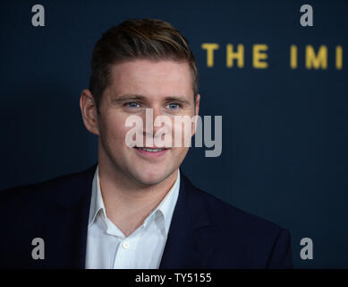 Cast member Allen Leech attends the premiere of the biographical motion picture war drama 'The Imitation Game' at the Directors Guild of America (DGA) in Los Angeles on November 10, 2014. Storyline: English mathematician and logician, Alan Turing (Benedict Cumberbatch), helps crack the Enigma code in a nail-biting race against time during the darkest days of World War II.  UPI/Jim Ruymen Stock Photo