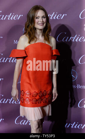 Actress Julianne Moore attends the 26th annual Palm Springs International Film Festival awards gala at Palm Springs Convention Center in Palm Springs, California on January 3, 2015. Photo by Jim Ruymen/UPI Stock Photo