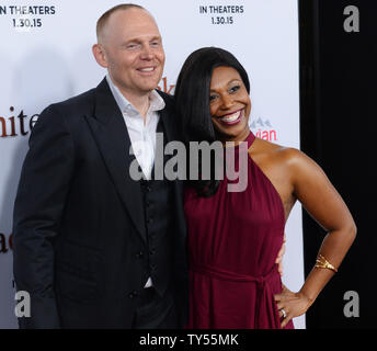 Bill Burr and Nia Renee Hill arrive on the red carpet at the New York ...