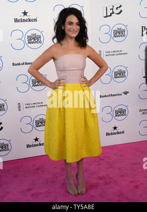 Actress Jenny Slate attends the 30th annual Film Independent Spirit Awards in Santa Monica, California on February 21, 2015. Photo by Jim Ruymen/UPI Stock Photo