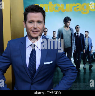 Cast member Kevin Connolly attends the premiere of the motion picture comedy 'Entourage' at the Regency Village Theatre in the Westwood section of Los Angeles on June 1, 2015. Storyline: Movie star Vincent Chase, together with his boys Eric, Turtle, and Johnny, are back - and back in business with super agent-turned-studio head Ari Gold on a risky project that will serve as Vince's directorial debut.  Photo by Jim Ruymen/UPI Stock Photo
