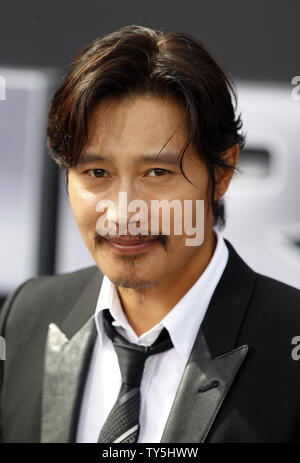 Byung-hun Lee, a cast member in the motion picture sci-fi thriller