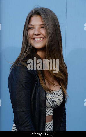 Cast member Catherine Missal attends the premiere of the motion picture