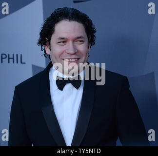 LA Philharmonic music director Gustavo Dudamel attends Los Angeles Philharmonic's opening night concert at Walt Disney Concert Hall in Los Angeles on September 29, 2015.  Photo by Jim Ruymen/UPI Stock Photo