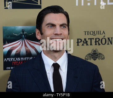 Actor Wes Bentley attends the premiere screening of FX's 'American Horror Story: Hotel' at Regal Cinemas L.A. Live in Los Angeles on October 3, 2015. Storyline: Both physical and psychological horrors affect a decomposing family, workers and residents of an insane asylum, a coven of witches, and a cast of circus freaks in this anthology series, focusing on the themes of infidelity, sanity, oppression, and discrimination.  Photo by Jim Ruymen/UPI Stock Photo