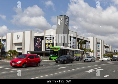 Pacific Fair Shopping Centre one of the largest shopping centres in Australia located Broadbeach Gold Coast Queensland Australia Stock Photo