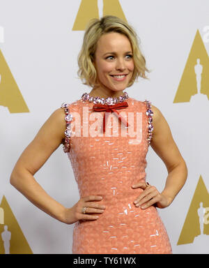 Actress Rachel McAdams attends the 88th annual Academy Awards Oscar