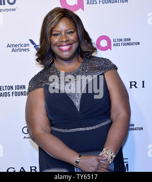 Retta arrives at the Elton John Aids Foundation's 24th Annual Academy Awards viewing party at the City of West Hollywood Park in West Hollywood, California on February 28, 2016. Photo by Christine Chew/UPI Stock Photo